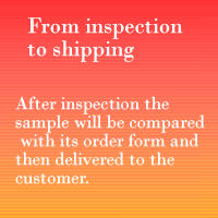 From inspection to shipping